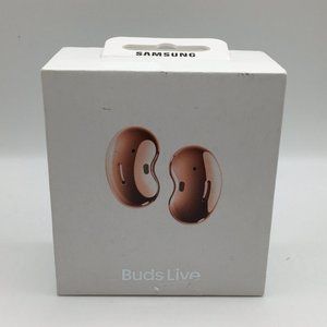 SAMSUNG Galaxy Buds Live True Wireless Noise Cancelling Earbuds, Mystic Bronze